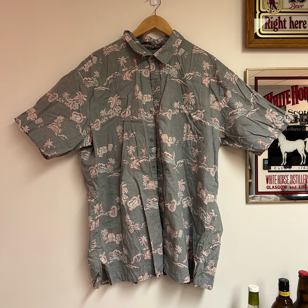Cooke street Hawaiian island aloha shirt